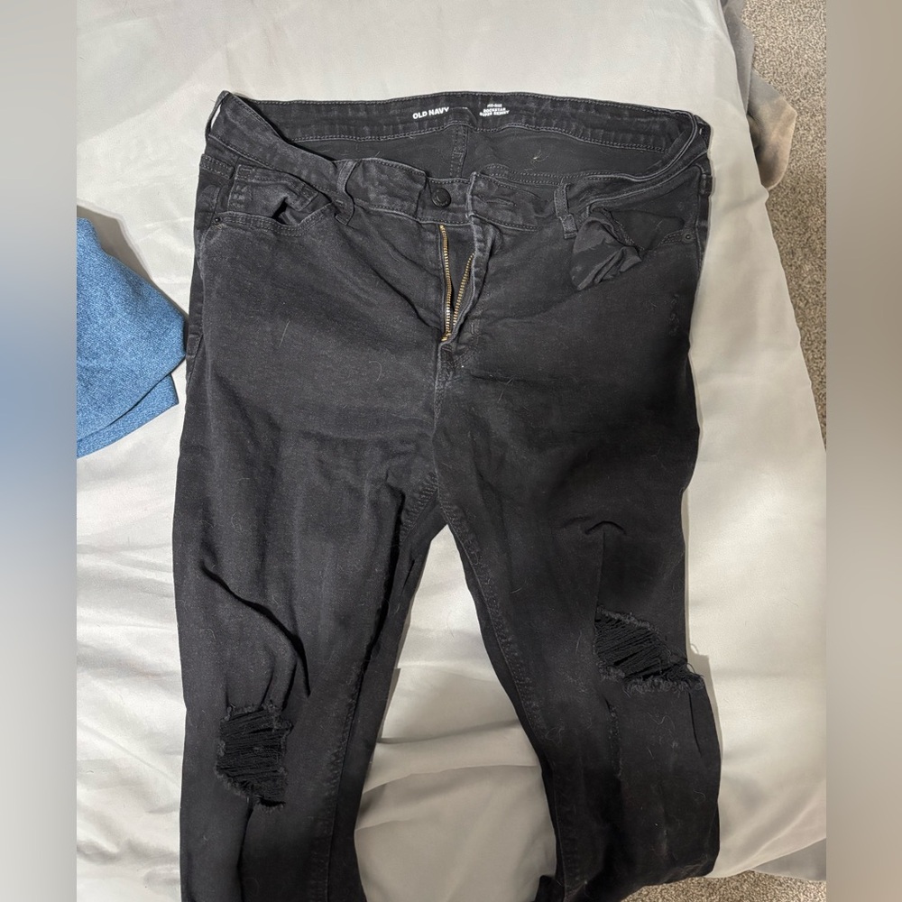 Old navy black skinny jeans